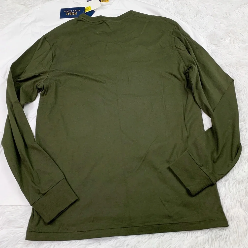 Polo‎ Ralph Lauren set of 2 men long sleeve crew neck t-shirt classic fit